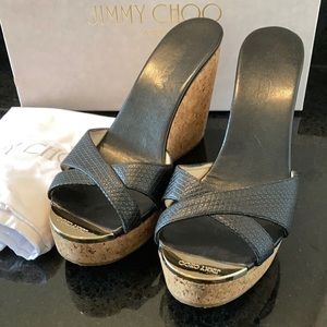 Jimmy Choo Black platform